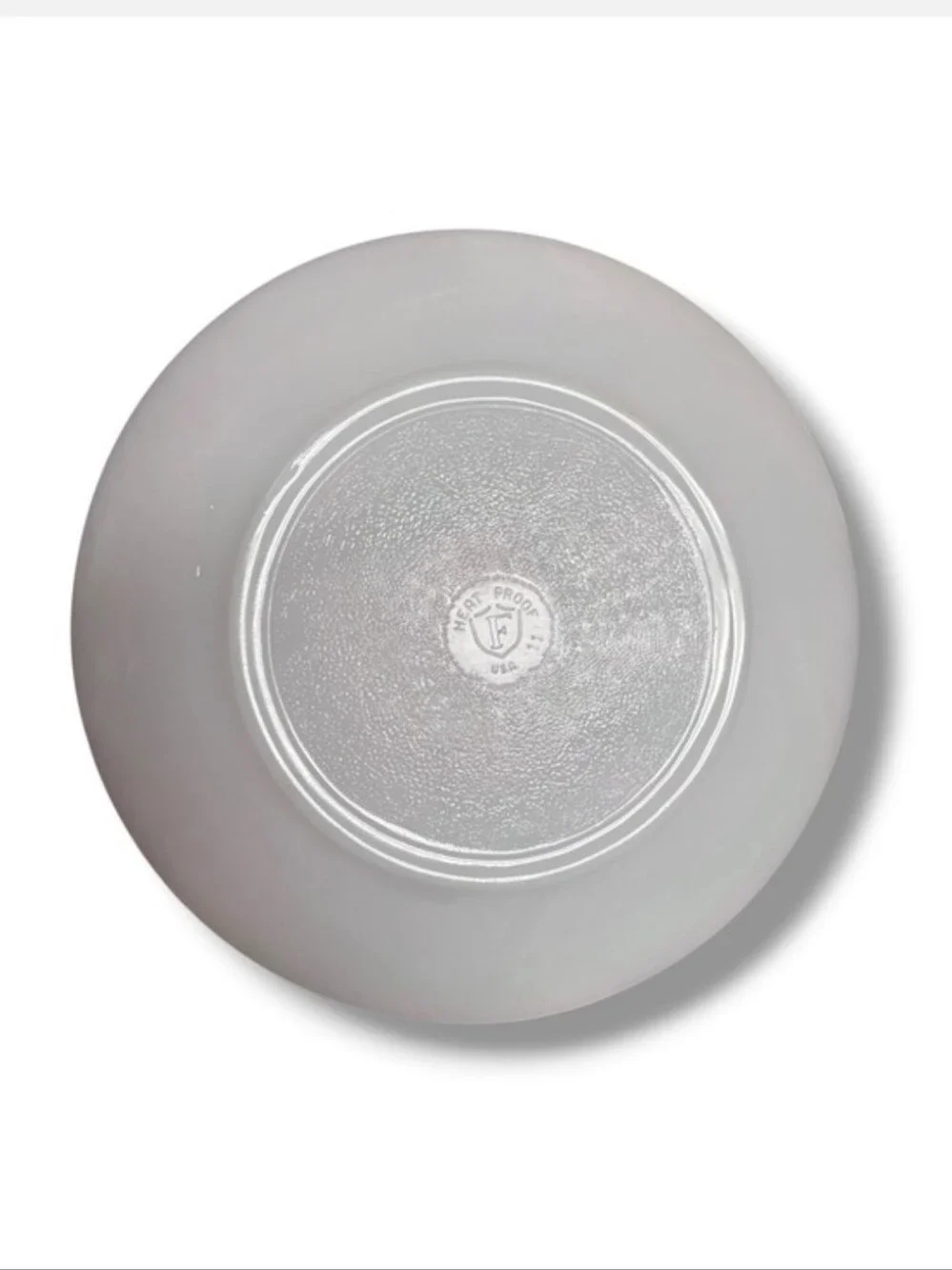 FEDERAL GLASS Moonglow Iridescent Dishes Set of Six VINTAGE
